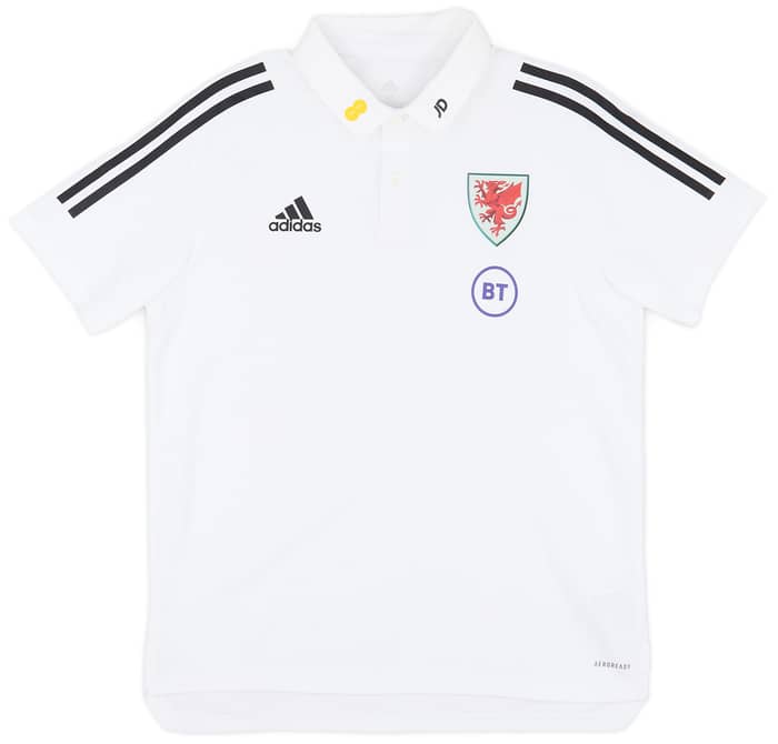 2020-21 Wales adidas Polo T-Shirt - 5/10 - (M)