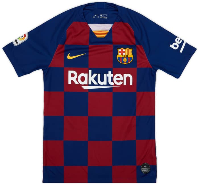2019-20 Barcelona Home Shirt Messi #10 - 8/10 - (S)