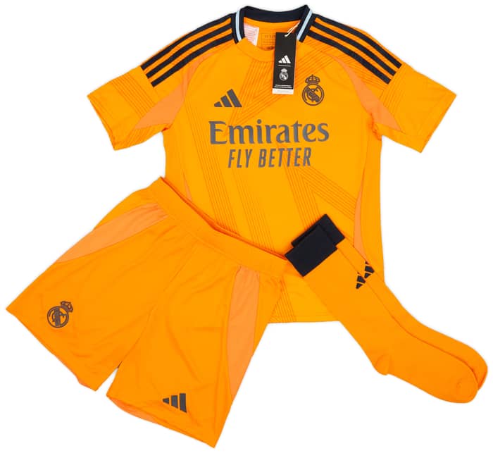 2024-25 Real Madrid Away Full Kit (KIDS)