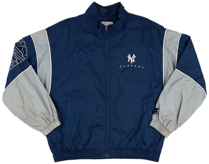 1990s New York Yankees Starter Rain Jacket - 8/10 - (L)