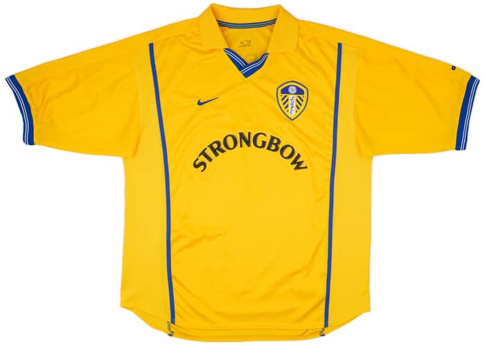 2000-02 Leeds United Away Shirt Radebe #5 - 8/10 - (L)