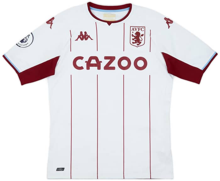 2021-22 Aston Villa Away Shirt Digne #27 - 8/10 - (M)