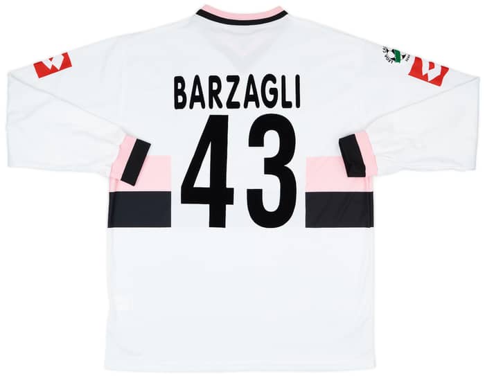 2004-05 Palermo Match Issue Away L/S Shirt Barzagli #43