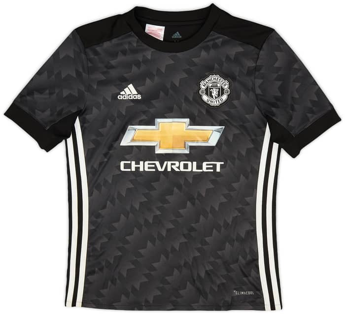 2017-18 Manchester United Away Shirt Lukaku #9 - 9/10 - (M.Boys)