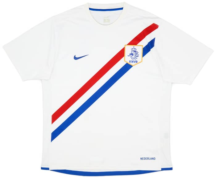 2006-08 Netherlands Away Shirt Heitinga #14 - 9/10 - (L)