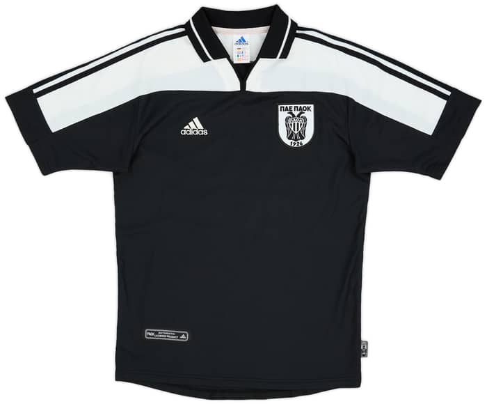 2000-01 PAOK Away Shirt Okkas #9 - 7/10 - (S)