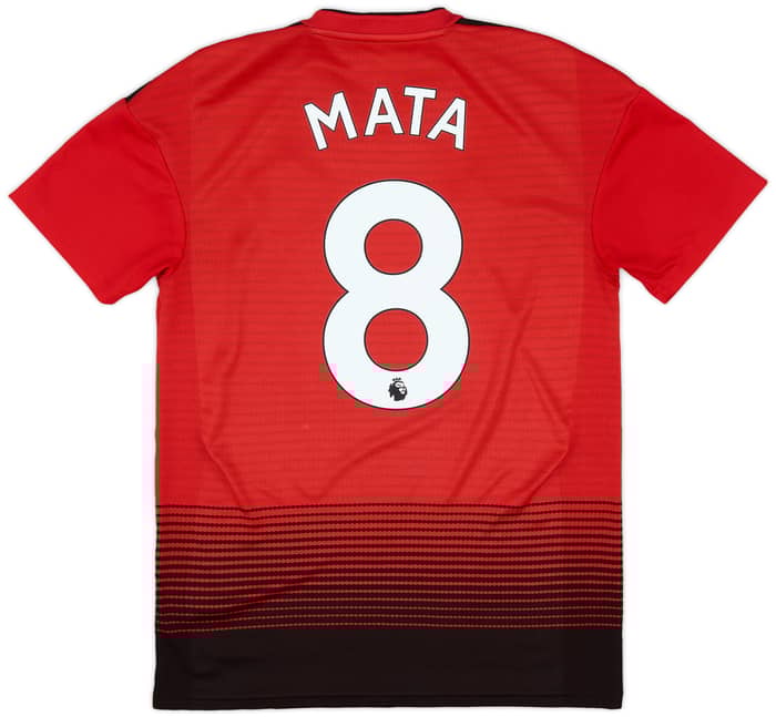2018-19 Manchester United Home Shirt Mata #8 - 6/10 - (S)