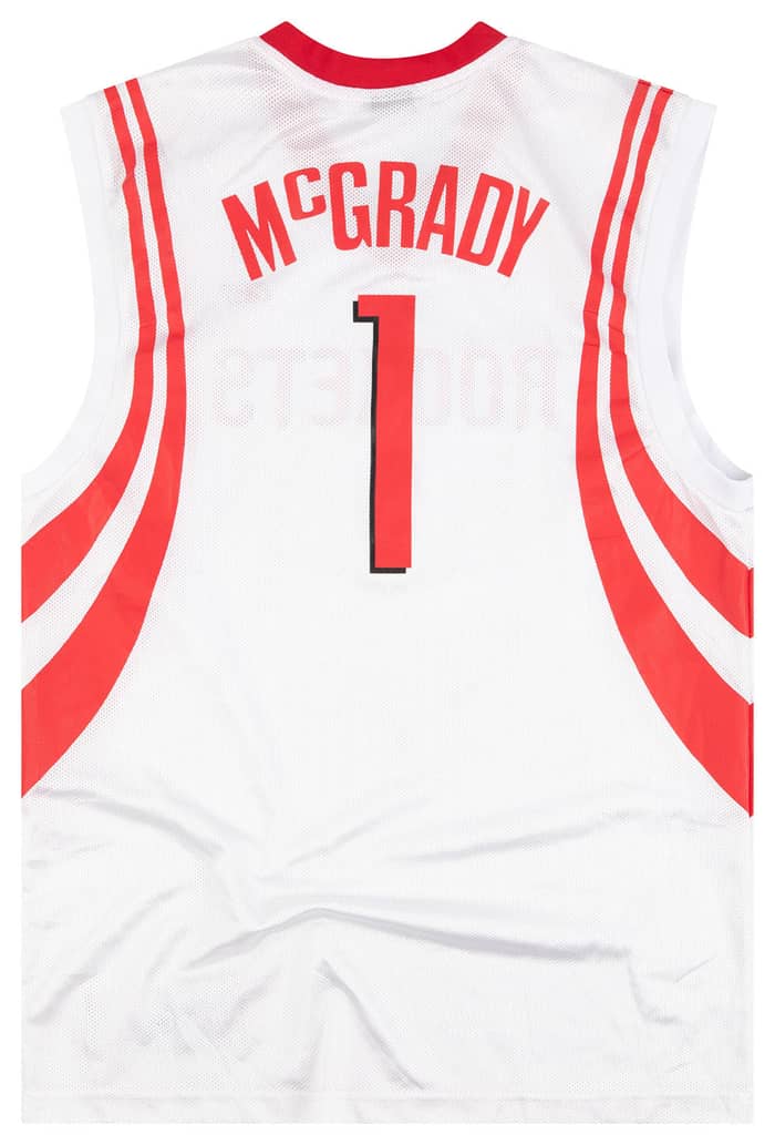 2004-06 Houston Rockets McGrady #1 Reebok Jersey (Home) M
