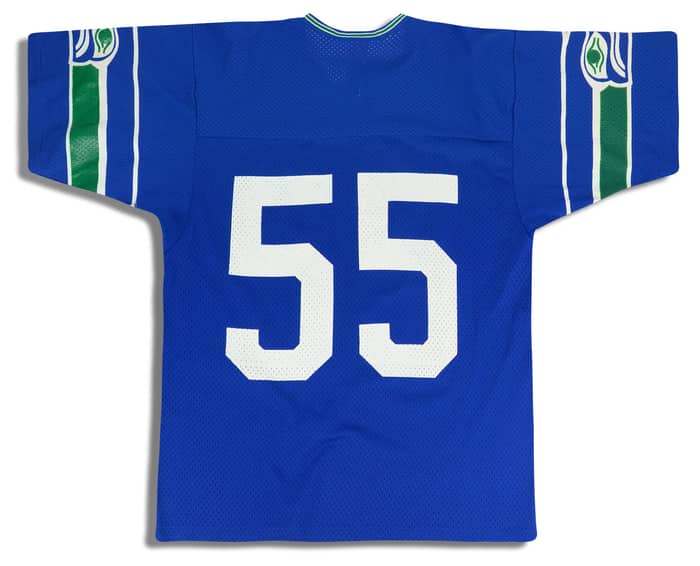 1987-89 Seattle Seahawks Bosworth #55 Rawlings Jersey (Home) L