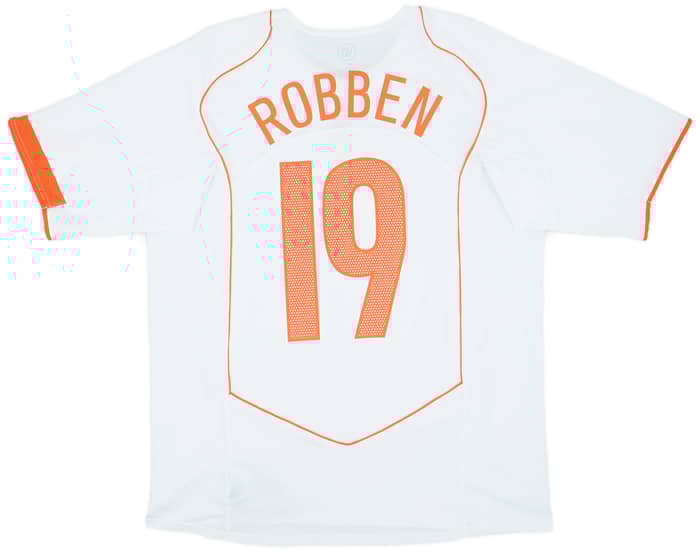 2004-06 Netherlands Away Shirt Robben #19 - 9/10 - (L)