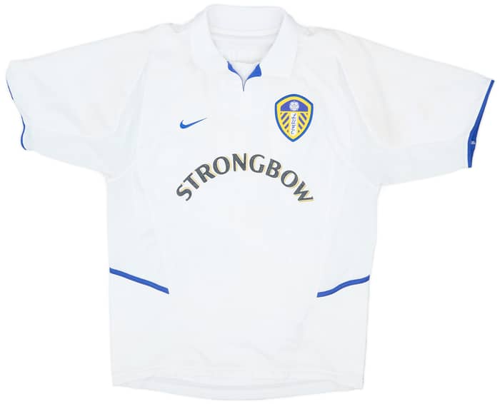 2002-03 Leeds United Home Shirt Fowler #27 - 6/10 - (M)