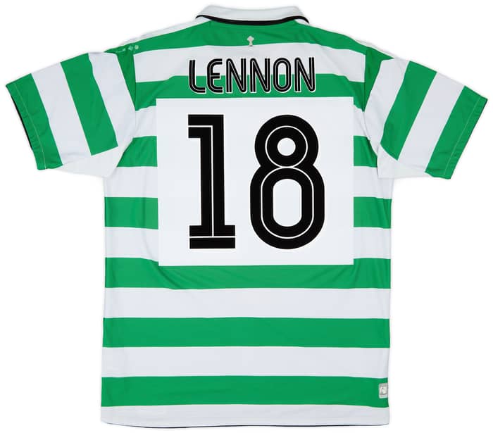 2004-05 Celtic Home Shirt Lennon #18 - 6/10 - (L)