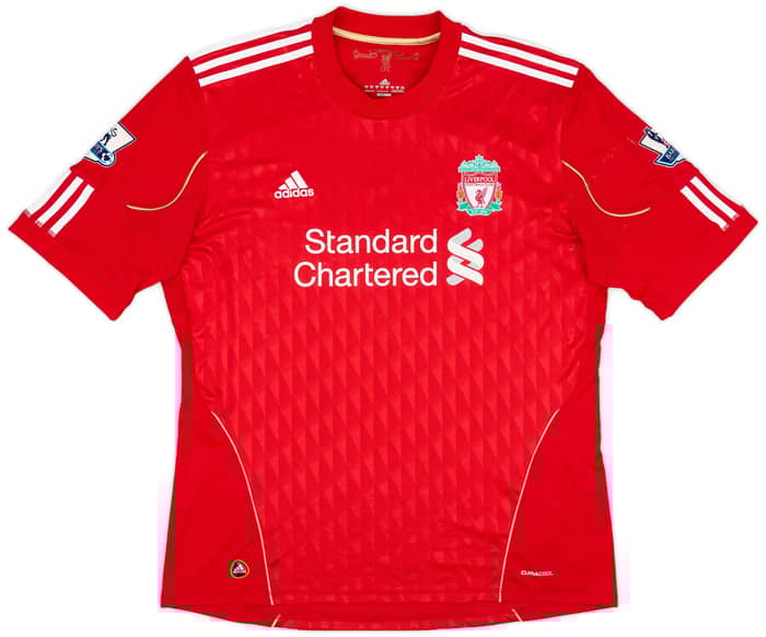 2010-12 Liverpool Home Shirt Suarez #7 - 6/10 - (XL)
