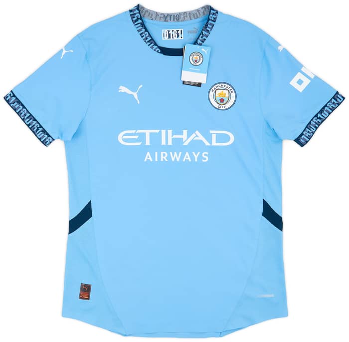 2024-25 Manchester City Authentic Home Shirt Foden #47