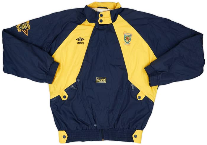 1990-92 Scotland Umbro Track Jacket - 8/10 - (M)
