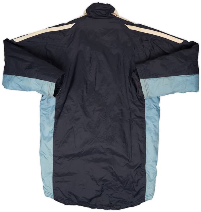 2004-05 Olympique Marseille adidas Padded Bench Coat - 6/10 - (XL.Boys)