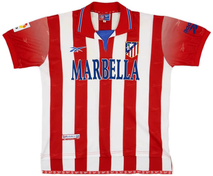 1998-99 Atletico Madrid Home Shirt - 7/10 - (M)