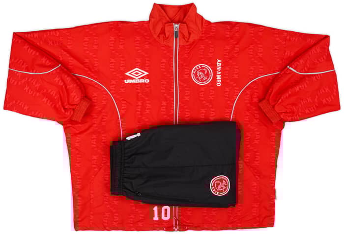 1998-99 Ajax Player Issue Umbro Tracksuit #10 (Litmanen)