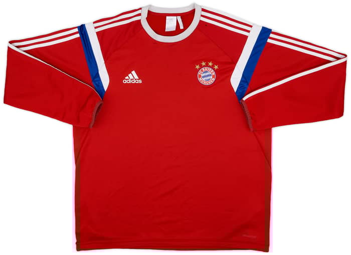 2014-15 Bayern Munich adidas Sweat Top - 5/10 - (XL)