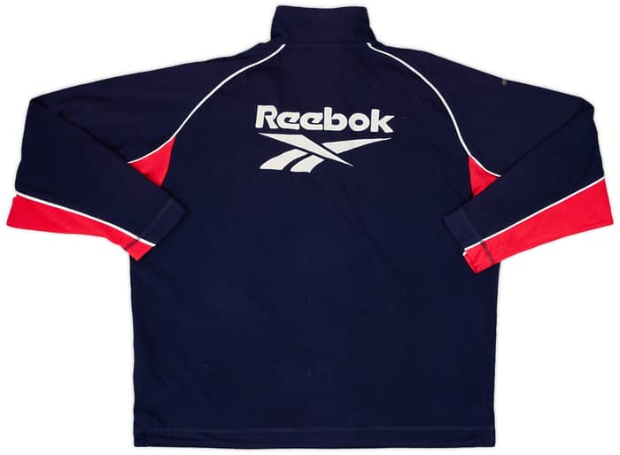 2000-01 Liverpool Reebok 1/4 Zip Fleece Top - 7/10 - (M)