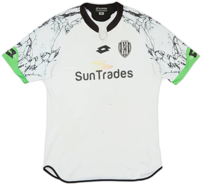 2015-16 Cesena Home Shirt Cascione #4 - 4/10 - (M)