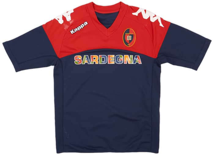 2011-12 Cagliari Kappa Training Shirt - 5/10 - (M)