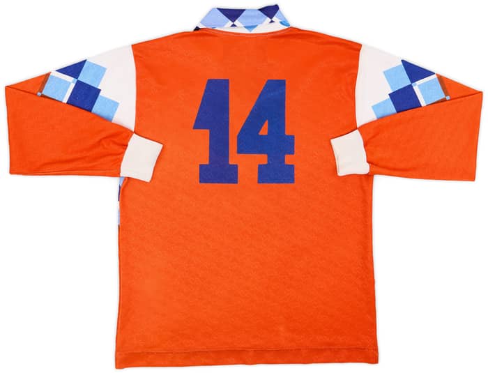1992-93 Pescara Match Issue Third L/S Shirt #14
