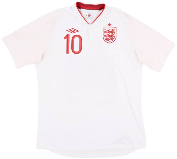 2012-13 England Home Shirt Rooney #10 - 6/10 - (L)