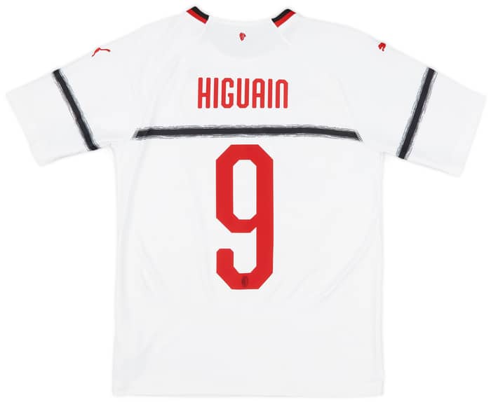 2018-19 AC Milan Away Shirt Higuain #9 - 6/10 - (S)