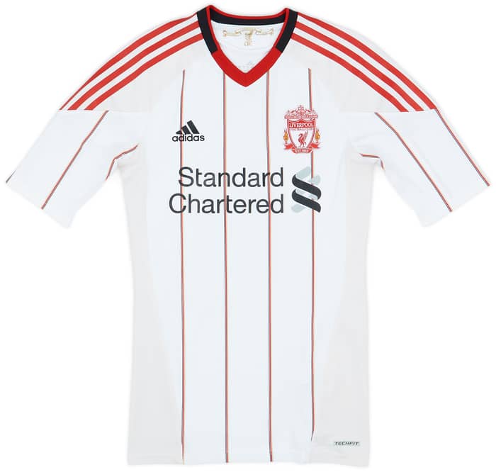 2010-11 Liverpool Player Issue Tech Fit Away Shirt Gerrard #8 - 7/10 - (M)