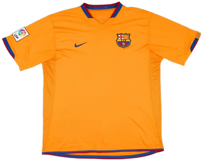 2006-08 Barcelona Away Shirt Messi #19 - 8/10 - (L)