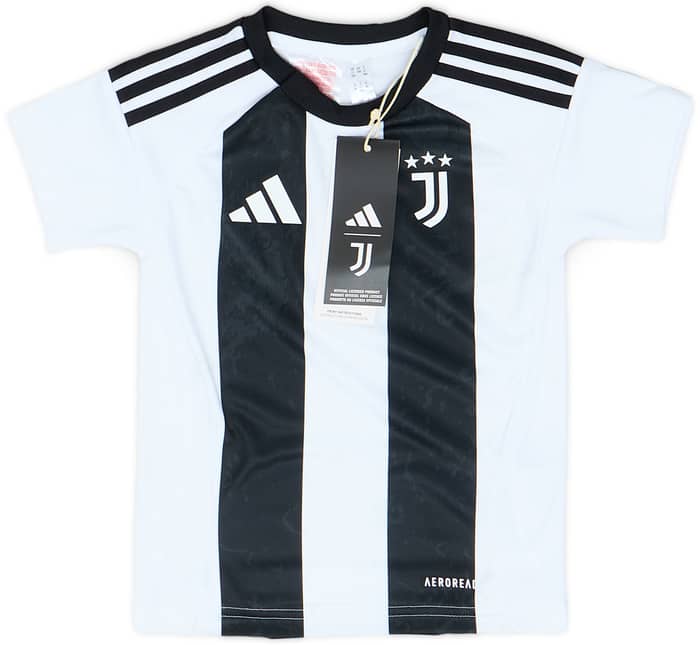 2024-25 Juventus Home Shirt & Shorts Kit (BABY)