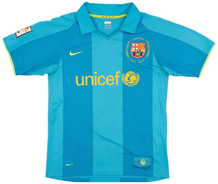2007-09 Barcelona Away Shirt Messi #19 - 5/10 - (S)