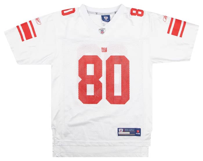2010-11 New York Giants Cruz #80 Reebok On Field Jersey (Away) Y