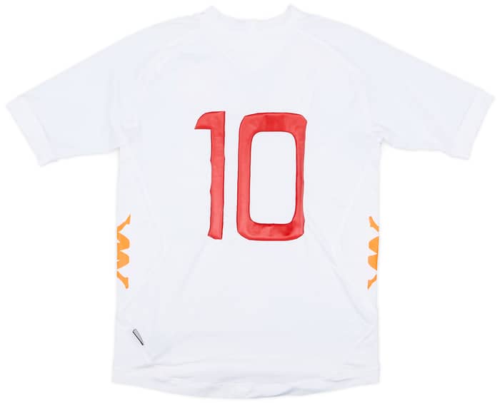 2011-12 Roma Away Shirt #10 - 4/10 - (XL.Boys)