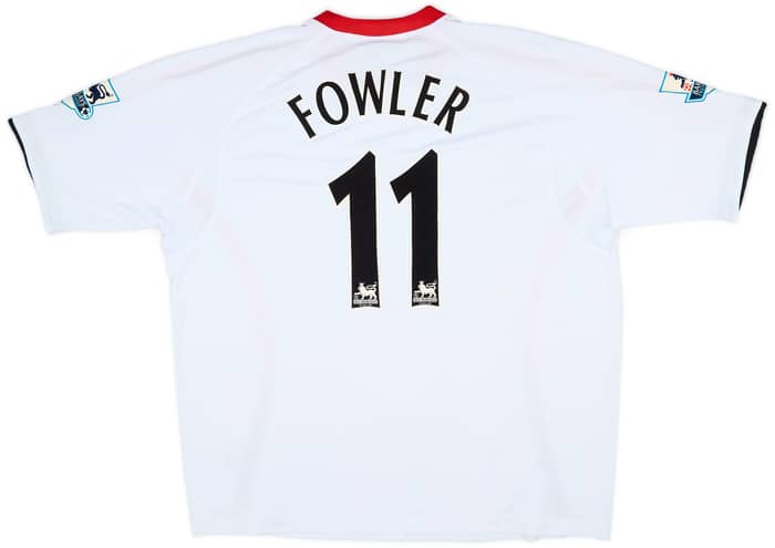 2005-06 Liverpool Away Shirt Fowler #11 (XXL)