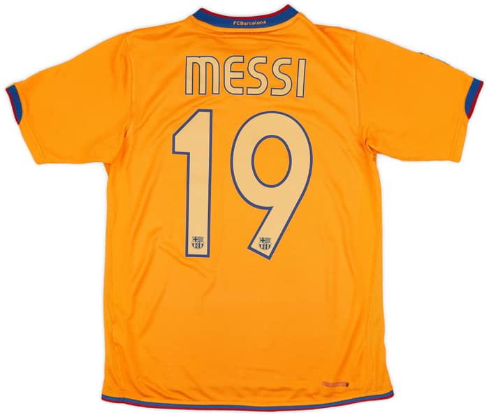 2006-08 Barcelona Away Shirt Messi #19 - 8/10 - (S)