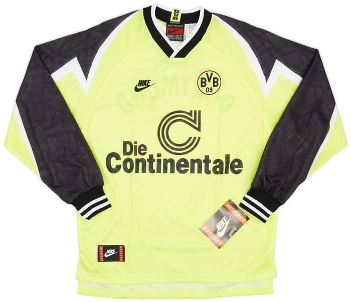 1995-96 Borussia Dortmund Home L/S Shirt (M)