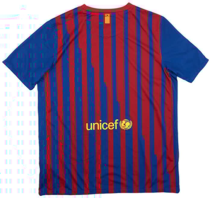 2011-12 Barcelona Home Shirt - 5/10 - (XL.Boys)