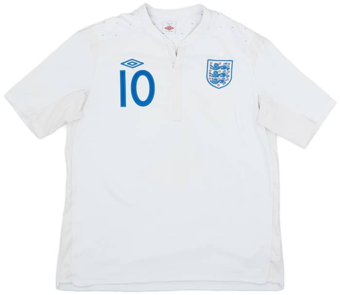 2010-11 England Home Shirt Rooney #10 - 5/10 - (L)