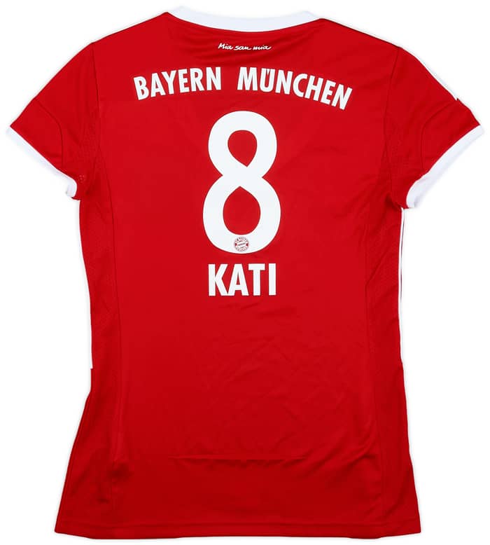 2013-14 Bayern Munich Home Shirt Kati #8 - 9/10 - (Women's S)