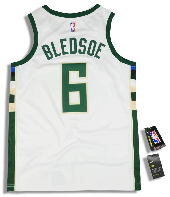 2018-19 Milwaukee Bucks Bledsoe #6 Nike Swingman Jersey (Home) M - W/Tags