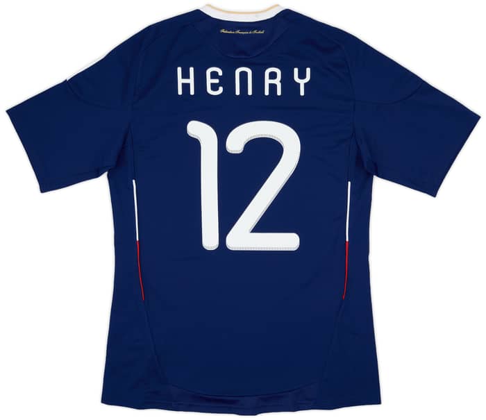 2009-10 France Home Shirt Henry #12 (M)
