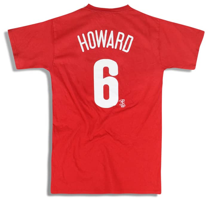 2004-10 Philadelphia Phillies Howard #6 Majestic Tee M