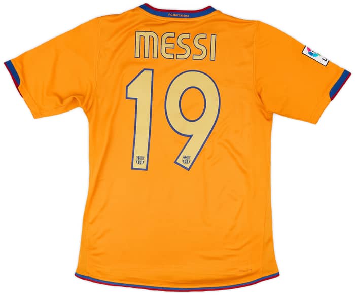 2006-08 Barcelona Away Shirt Messi #19 - 8/10 - (S)