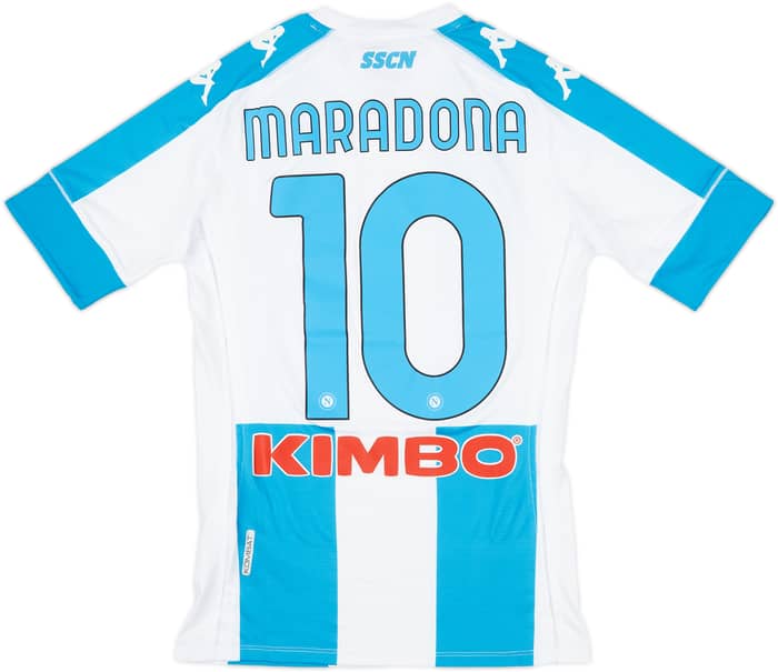 2020-21 Napoli Special Edition Authentic Fourth Shirt Maradona #10 (S)