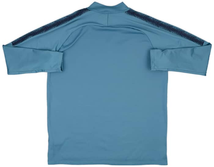 2018-19 Chelsea Nike 1/4 Zip Training Top - 8/10 - (XL)