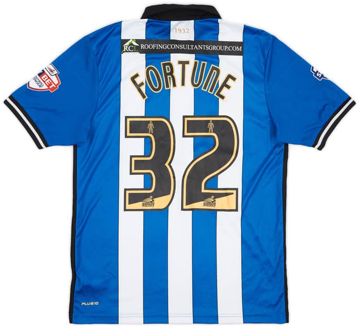 2014-15 Wigan Match Issue Home Shirt Fortune #32