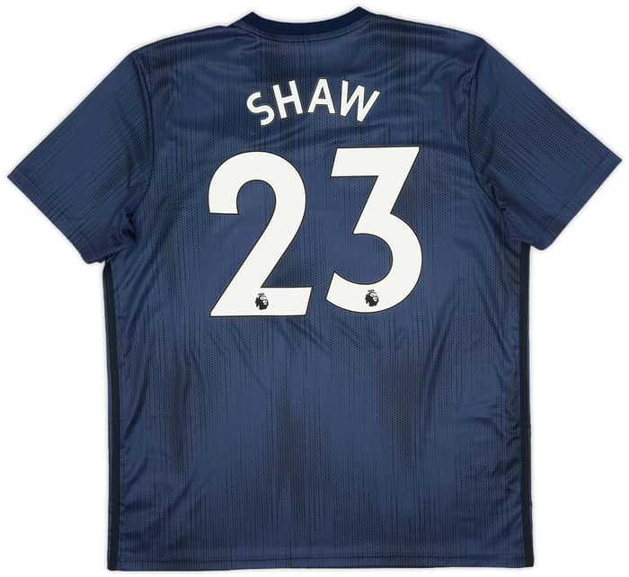 2018-19 Manchester United Third Shirt Shaw #23 - 9/10 - (XL)