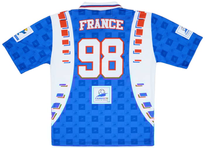 1998 France 98 Coupe Du Monde Leisure Shirt France #98 - 8/10 - (XL)